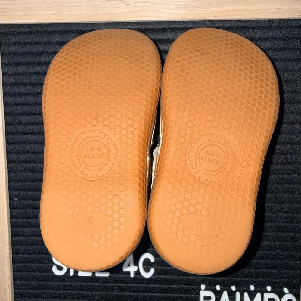 Livie & Luca gold shoes 4C